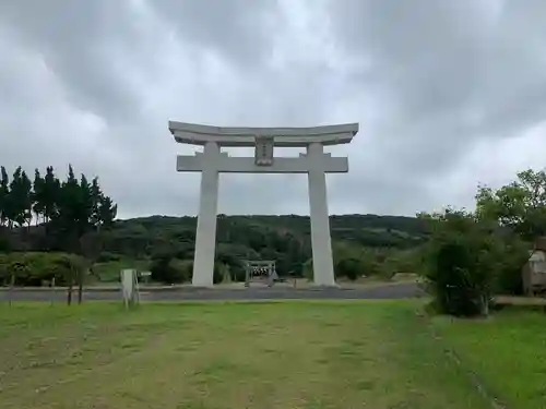 白沙八幡神社の鳥居