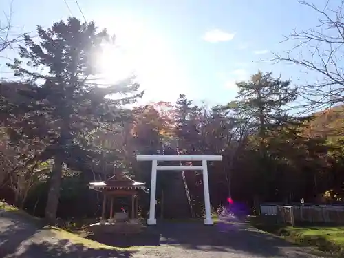 厚岸神社の鳥居