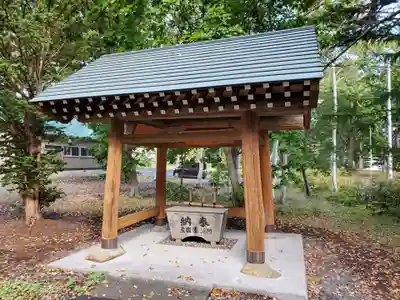 赤井川神社の手水舎
