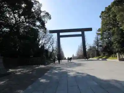 靖國神社の鳥居