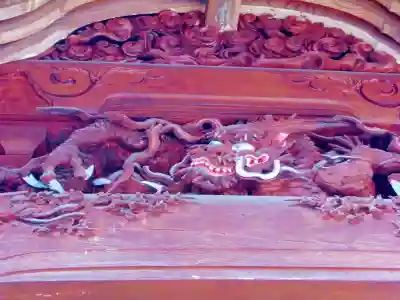 白笹稲荷神社の芸術