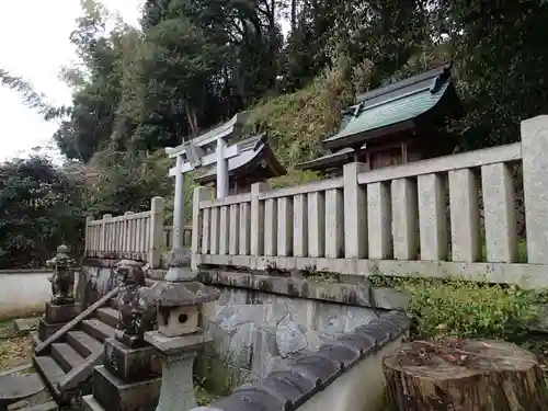 甘樫坐神社の鳥居