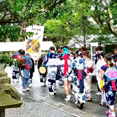 諏訪八幡神社のお祭り