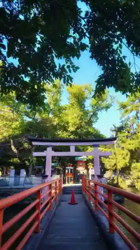 真清田神社の鳥居