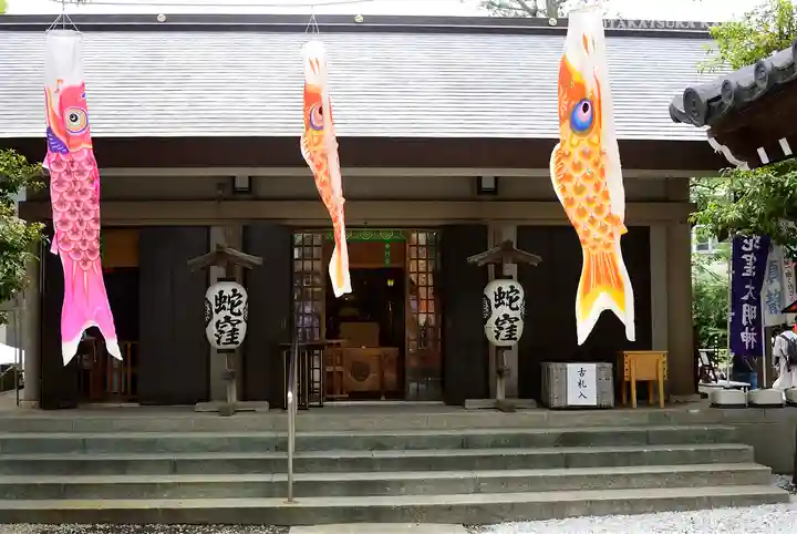 蛇窪神社の本殿・本堂