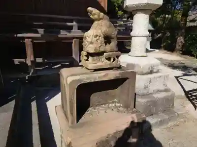 宇美神社の狛犬