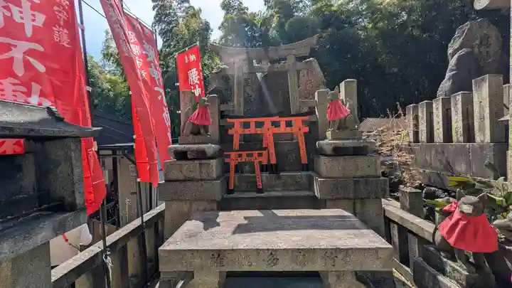明竹稲荷宮 腰神不動神社(京都府)