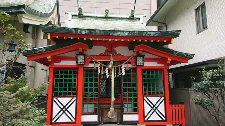 坐摩神社の本殿・本堂