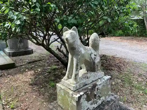 三嶋神社の狛犬