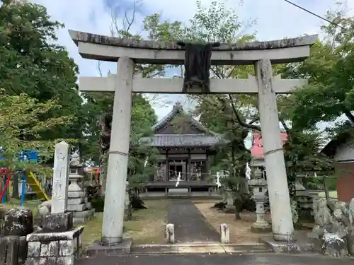 山部神社の鳥居