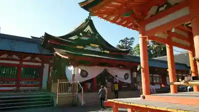 美濃國一宮　南宮大社の本殿・本堂