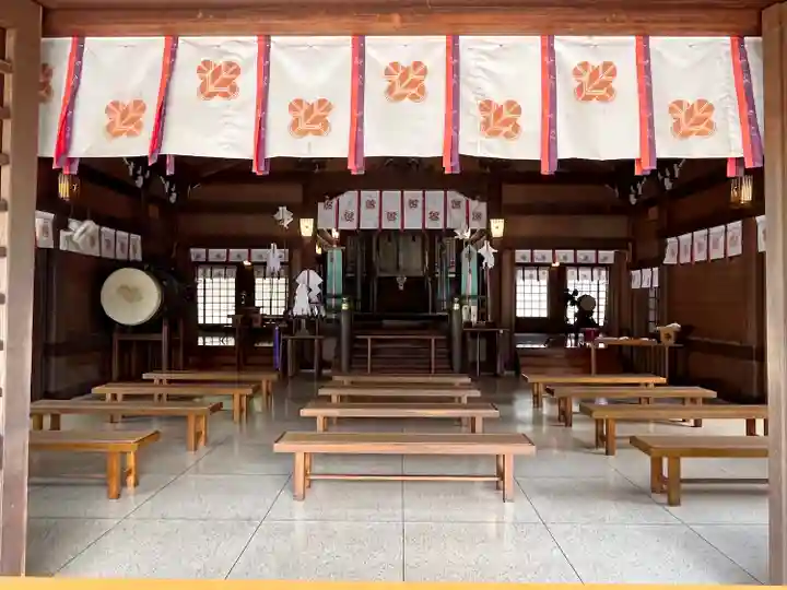 健軍神社の本殿・本堂