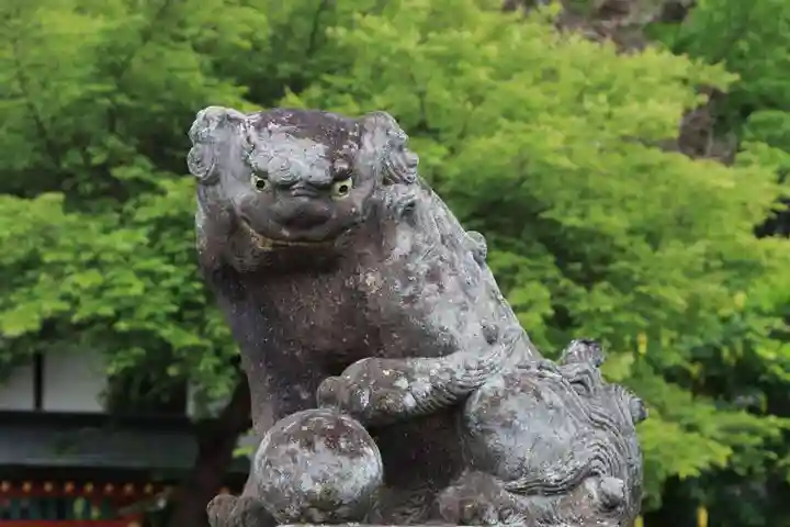 大鏑矢神社の狛犬