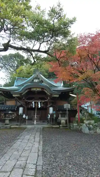 粟田神社の本殿・本堂