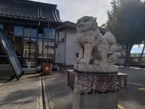 定塚神社の狛犬