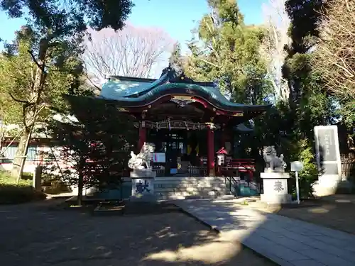 中野氷川神社の本殿・本堂