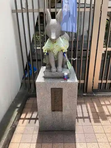 東京羽田 穴守稲荷神社の狛犬