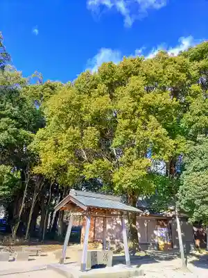 内外神明社の手水舎