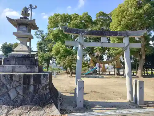 八幡社（須脇八幡社）の鳥居