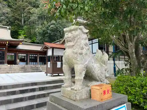 鹿児島縣護國神社の狛犬