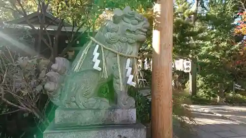 堀越神社の狛犬