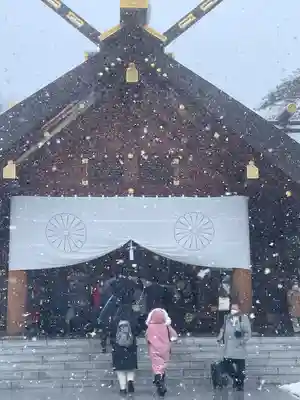北海道神宮の本殿・本堂