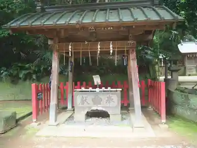 諏訪神社の手水舎