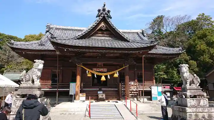 牟呂八幡宮の本殿・本堂