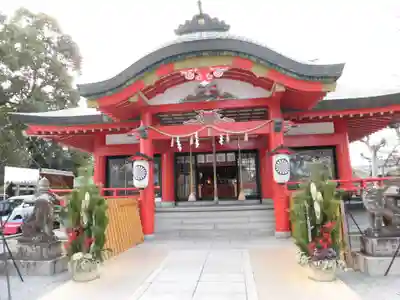 呉服神社の本殿・本堂
