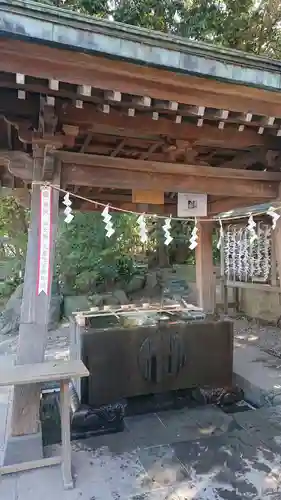 川越氷川神社の手水舎