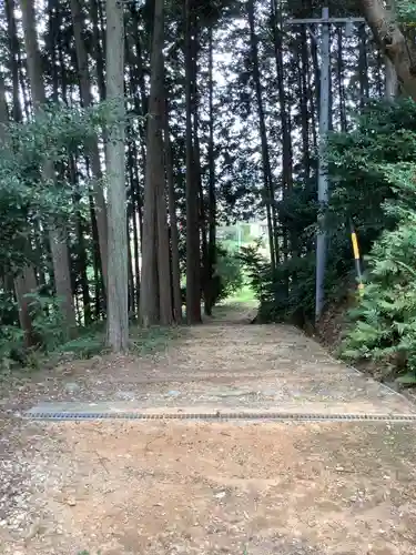 三明神社の自然