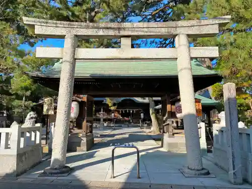 賣布神社の鳥居