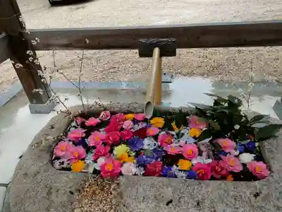 神館神社の手水舎