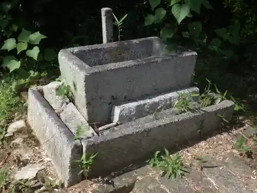 竹中稲荷神社（吉田神社末社）の手水舎