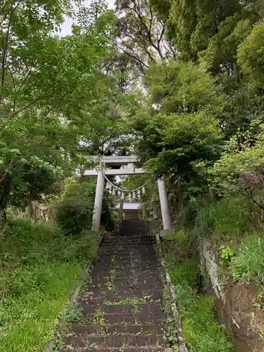 四宮神社の鳥居