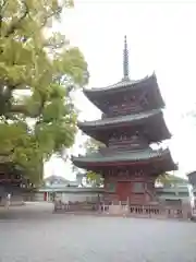 斑鳩寺の塔