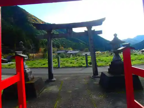 照日神社の鳥居