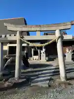 雷神社の鳥居