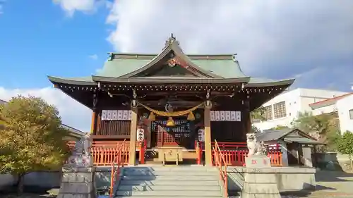 雷電神社の本殿