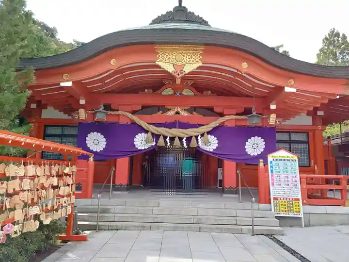 宮城縣護國神社の本殿・本堂