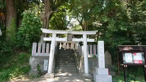 柴崎神社の鳥居