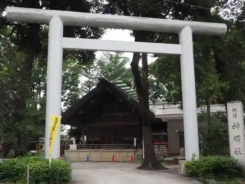 所澤神明社の鳥居