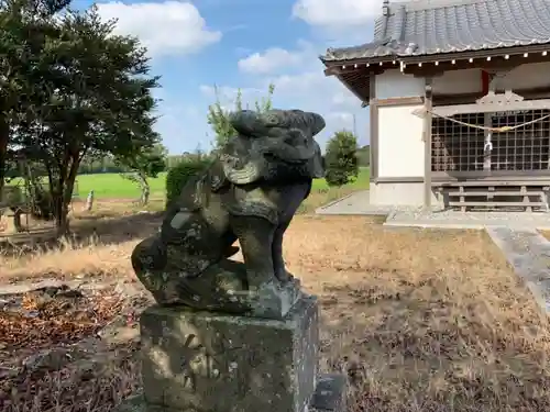 熊野神社の狛犬