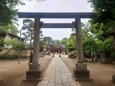 品川神社の鳥居
