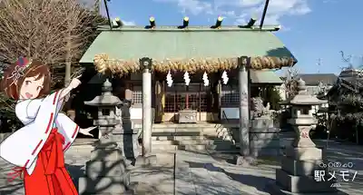 奥戸天祖神社の本殿・本堂