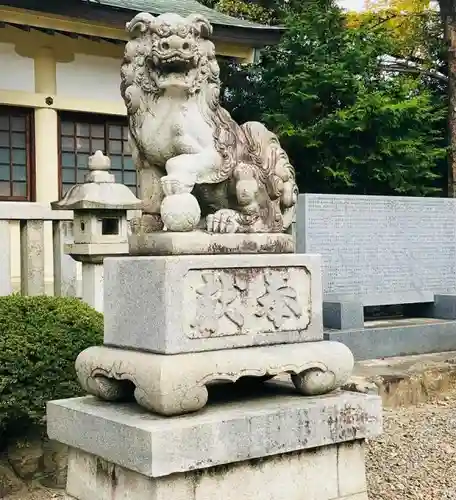 真宮神社の狛犬