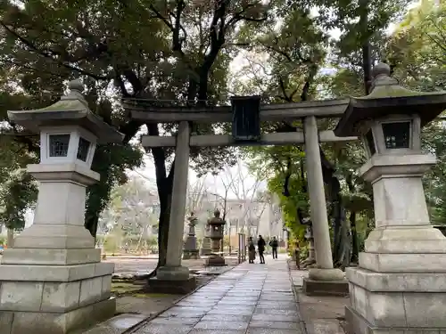 赤坂氷川神社の鳥居