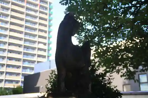 晴門田神社の狛犬