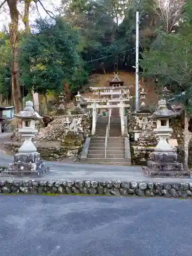 十二社神社の鳥居