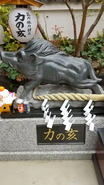 摩利支天 徳大寺の狛犬